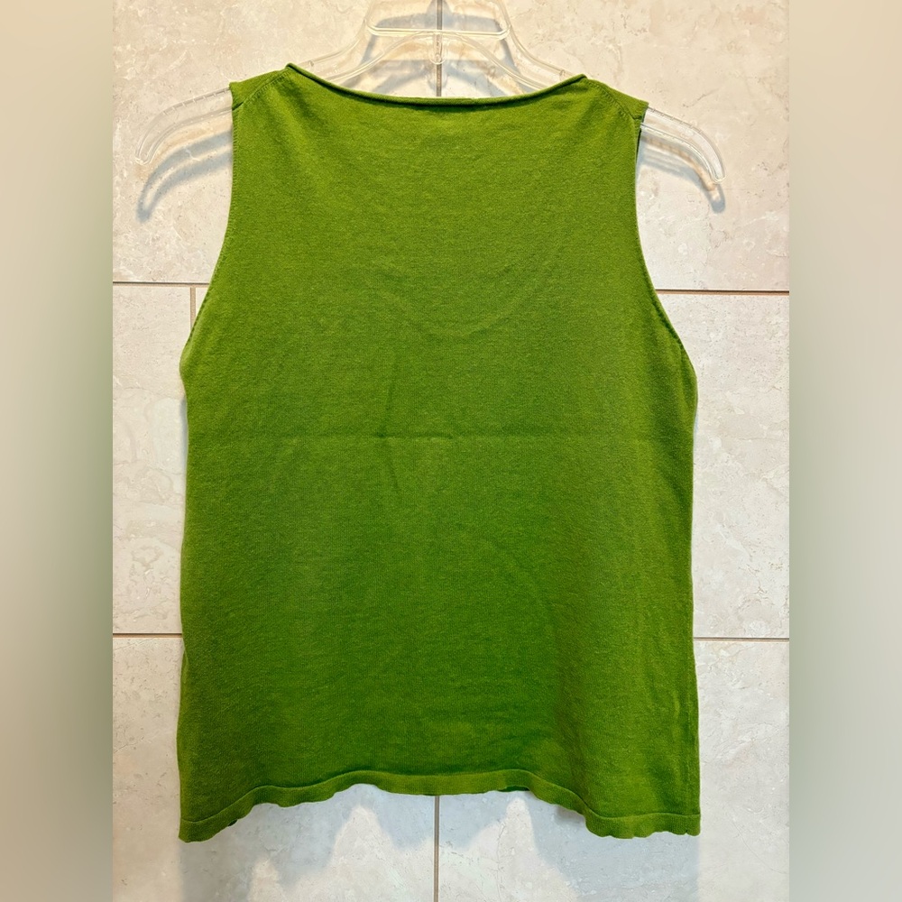 Eileen Fisher Cashmere tank, size L Petite - Picture 2 of 4